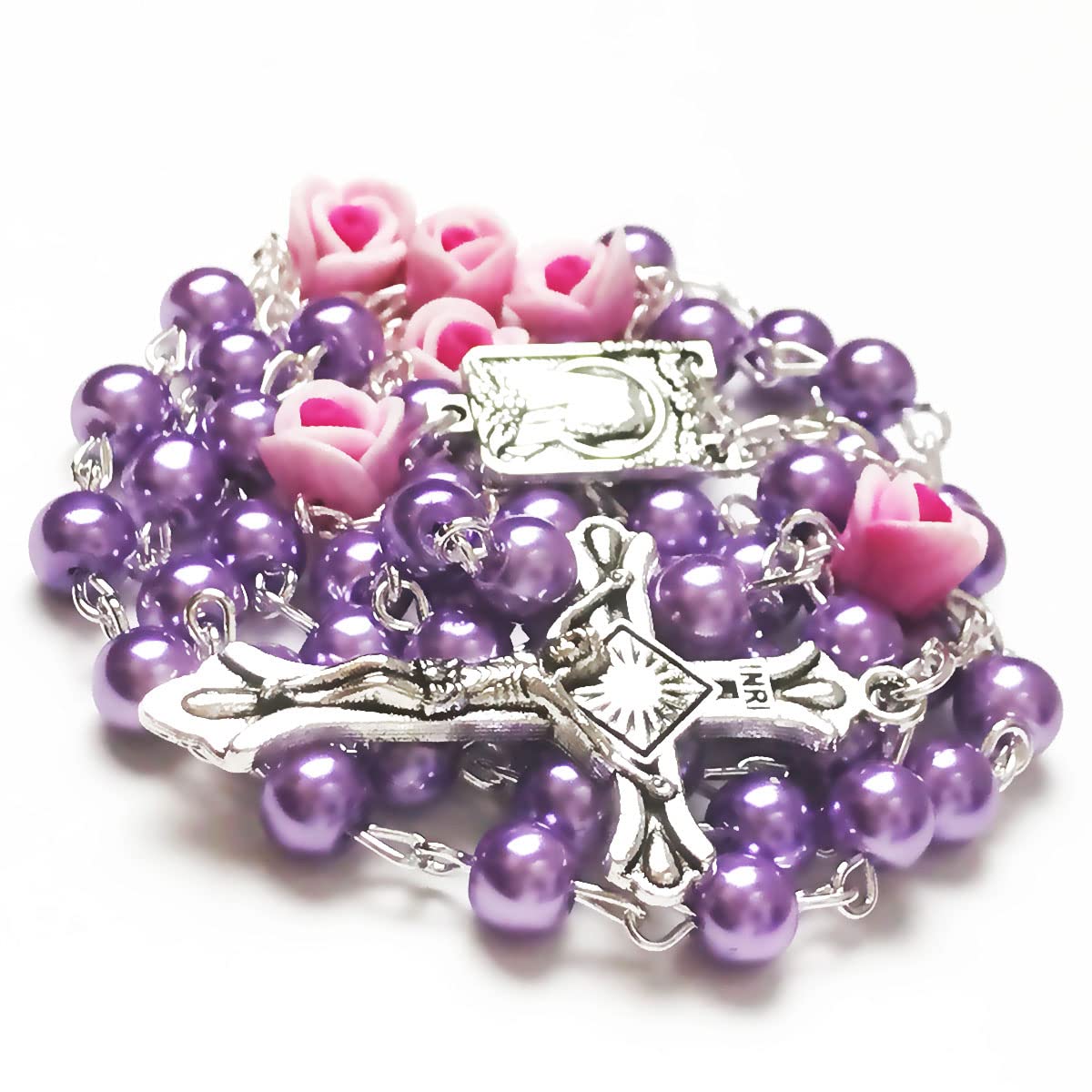 Lavender Rose Rosary