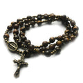 Tiger Eye Stone Rosary Bracelet
