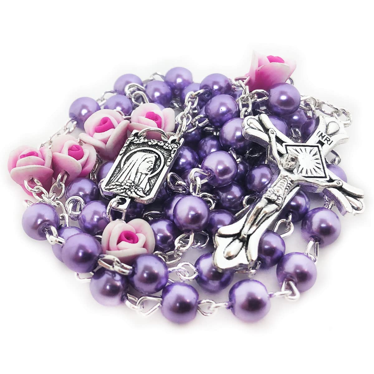 Lavender Rose Rosary