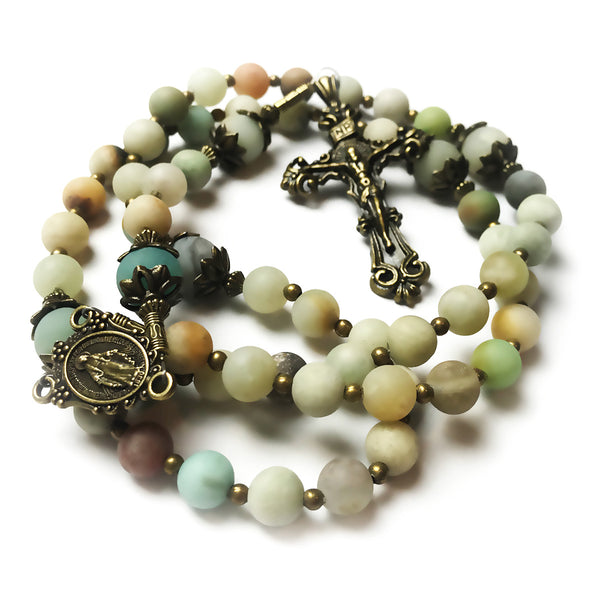 Heirloom stone rosaries