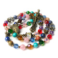 Basilica Window Stone Rosary for Women, Miraculous Medal
